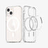 ACS03210 - iPhone 13 Pro Max Case Ultra Hybrid Mag Safe Compatible in white showing the back